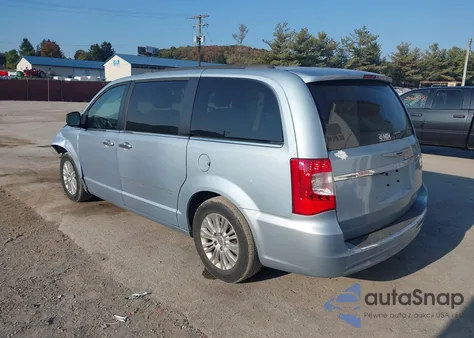 2012 Chrysler Town & Country Touring-L from USA, damaged, VIN 2C4RC1CG4CR363795
